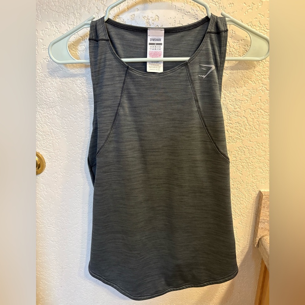 Gymshark Women's Charcoal Tank Top
